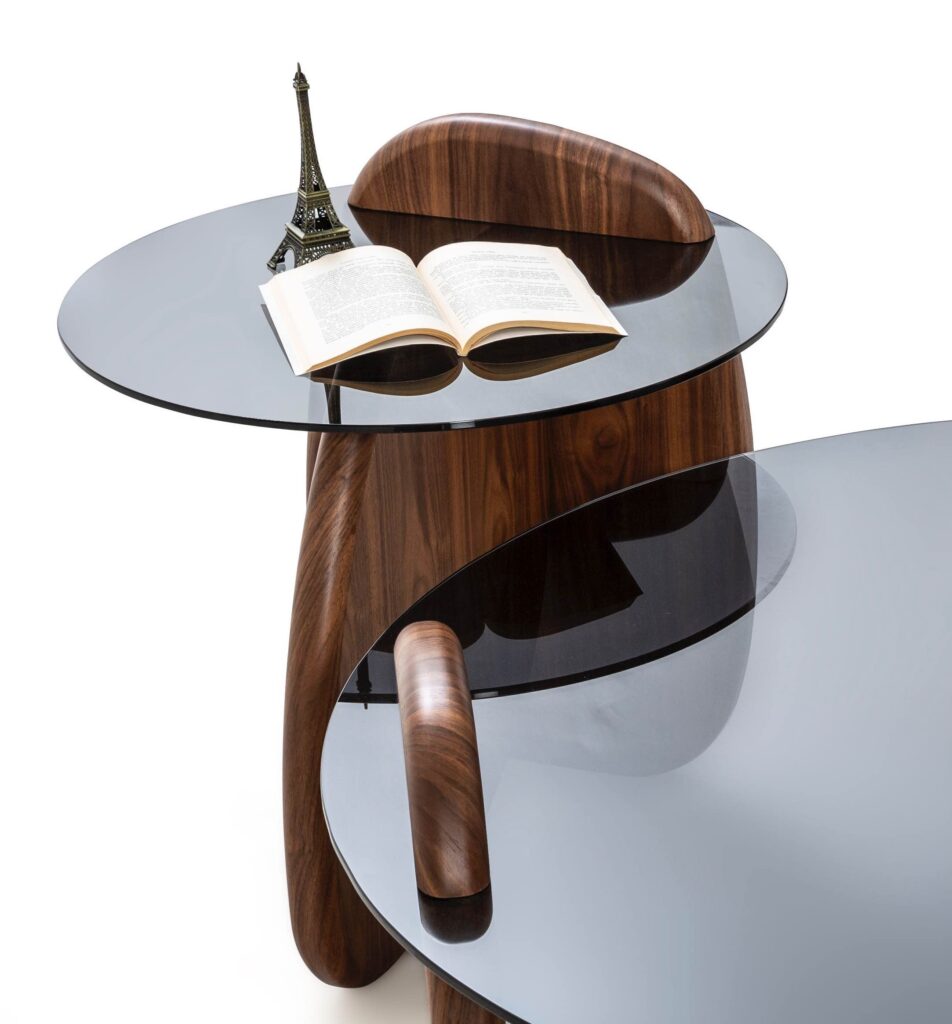 Markiz Yan Sehpa (Ceviz)