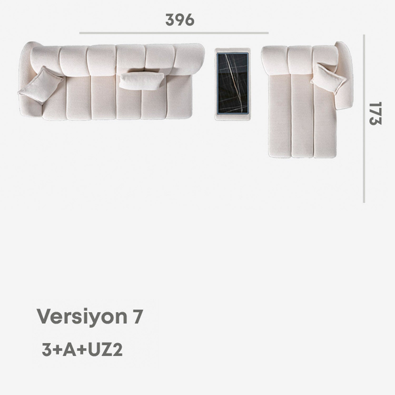 Orlando Puzzle Köşe Takımı