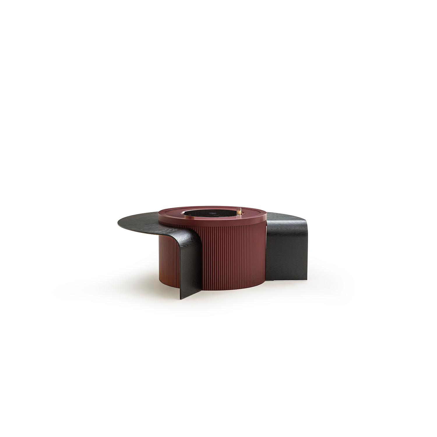 Barista Orta Sehpa Bordo