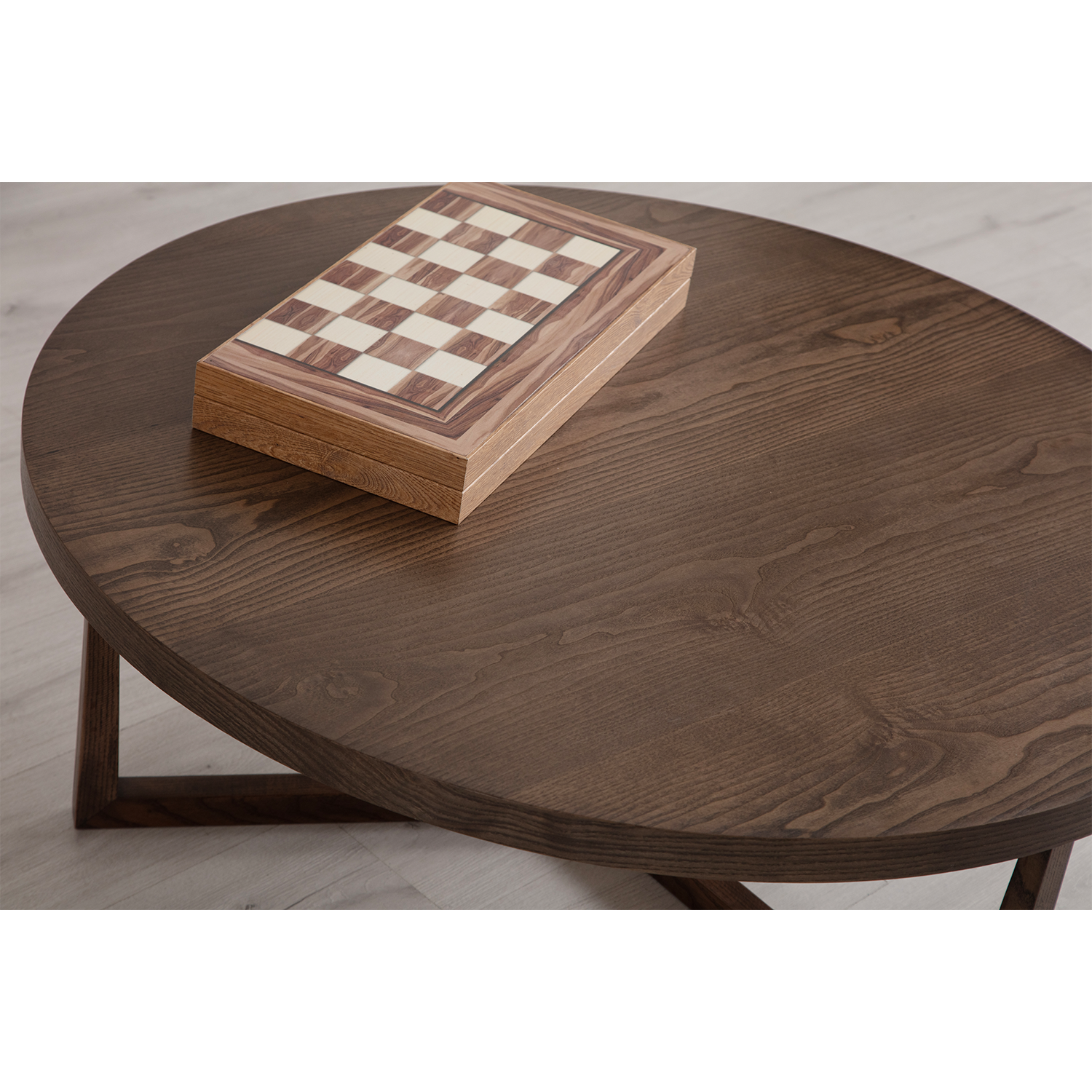 Asos Yuvarlak Orta Sehpa – Ceviz