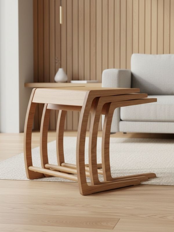 Prada Zigon Sehpa (Meşe)