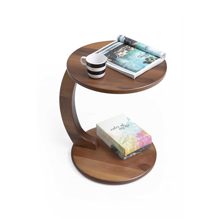 C Sehpa Servis Ceviz