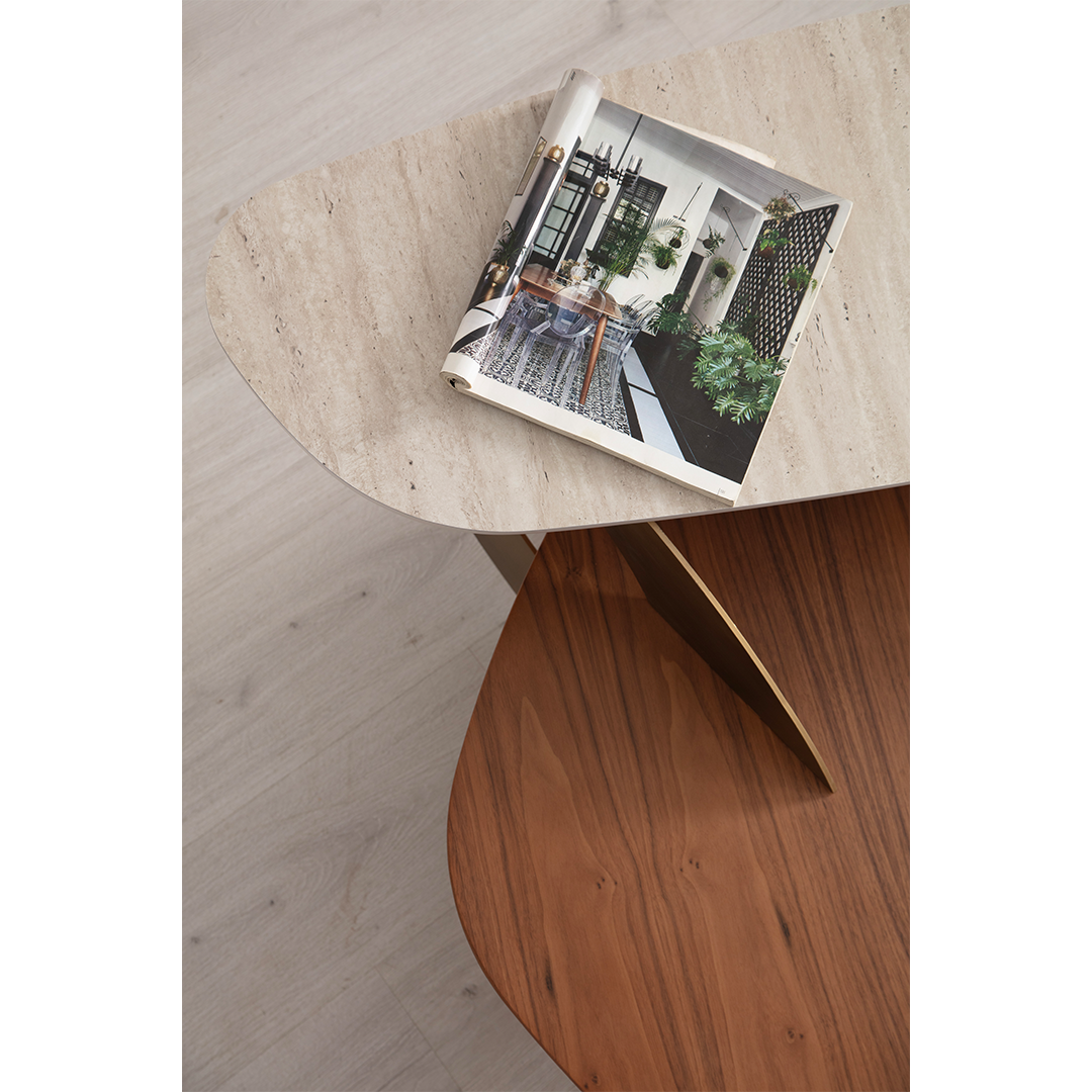 Solid Orta Sehpa Traverten