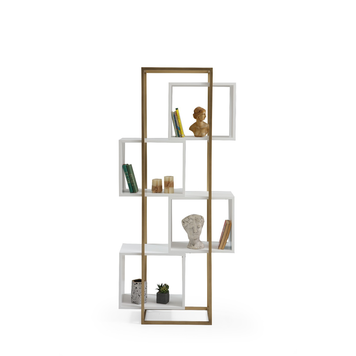 Cruze Kitaplık Beyaz