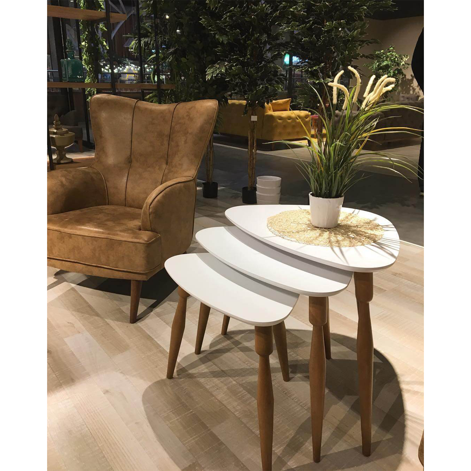 Ege Zigon Sehpa Ekru