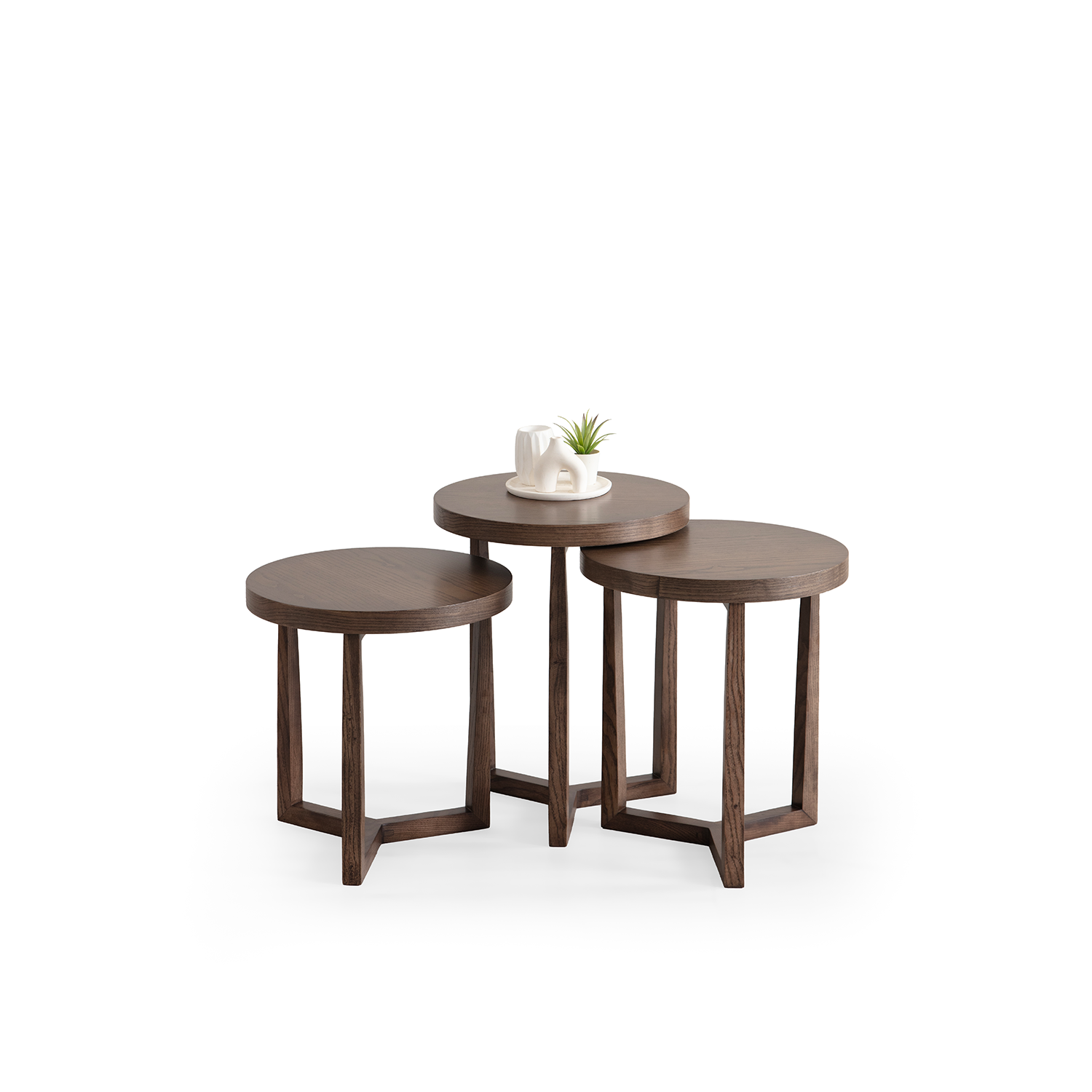 Asos Zigon Sehpa – Ceviz