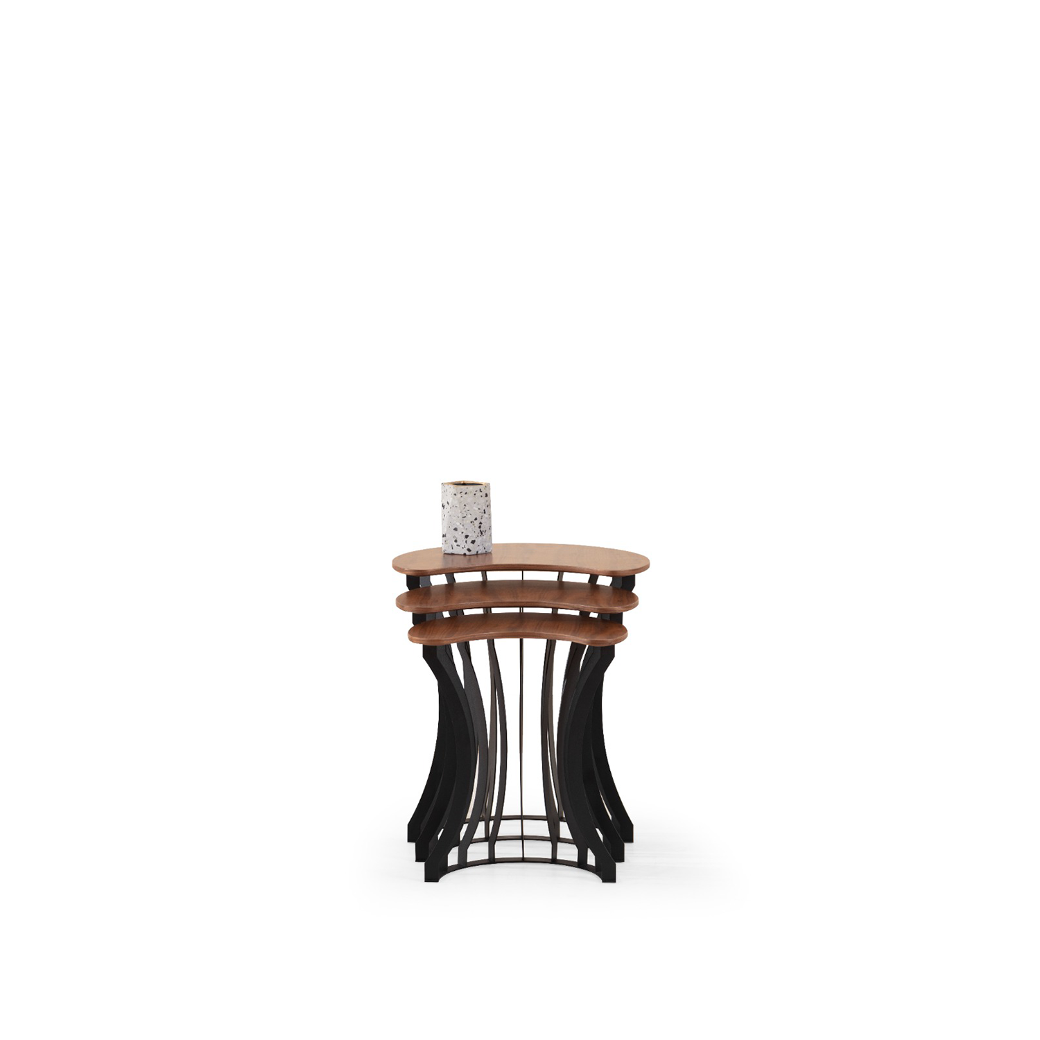 Carmen Zigon Sehpa Siyah