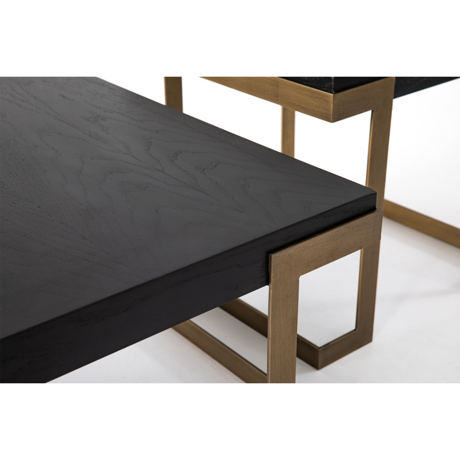 Bogota Orta Sehpa Seti – 2’li Set –Siyah