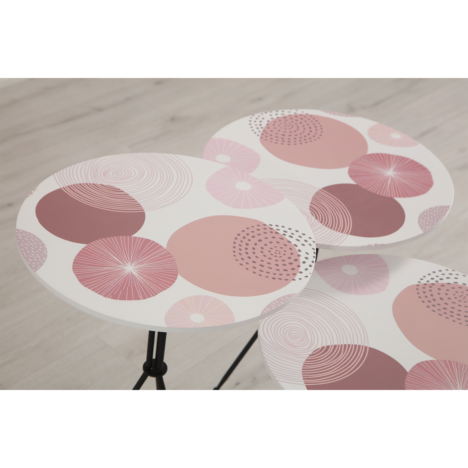 Aura Zigon Sehpa – 3’lü Set