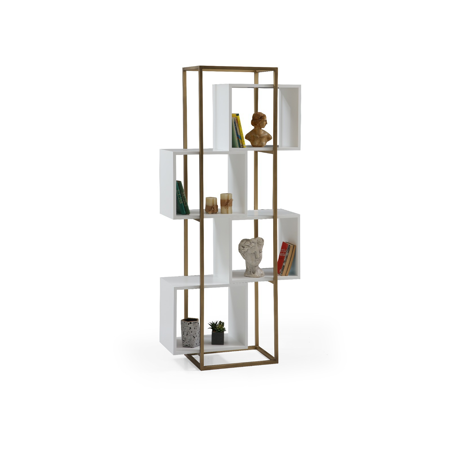 Cruze Kitaplık Beyaz