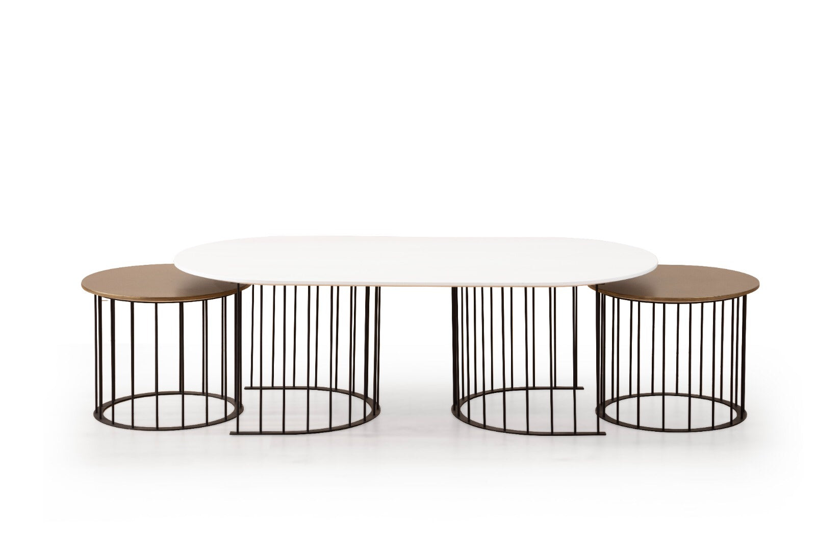 Ripa Orta Sehpa Pirinç