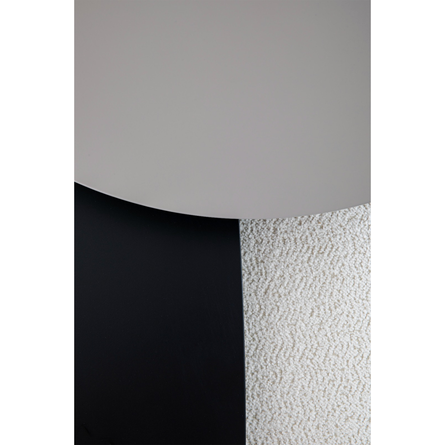 Benny Set – 3’lü Sehpa + Puf – Siyah (Black Sets)