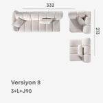 Orlando Puzzle Köşe Takımı