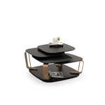 Bentley Black Center Table – Orta Sehpa – Siyah
