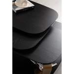 Bentley Black Center Table – Orta Sehpa – Siyah