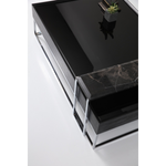 Crown Siyah Orta Sehpa