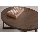 Asos Yuvarlak Orta Sehpa – Ceviz