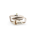 Bentley Traverten Center Table – Orta Sehpa – Traverten Kaplama