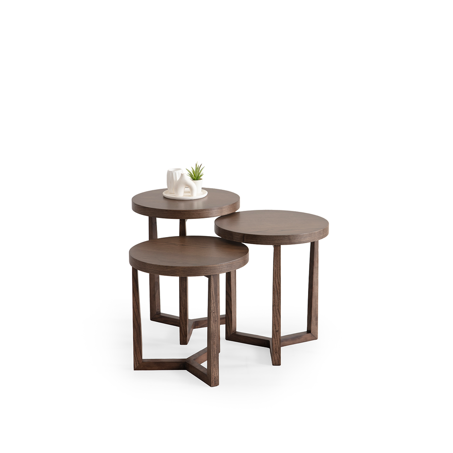 Asos Zigon Sehpa – Ceviz