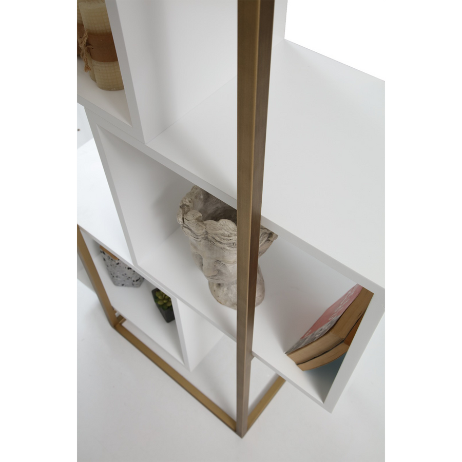 Cruze Kitaplık Beyaz