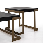 Bogota Orta Sehpa Seti – 2’li Set –Siyah