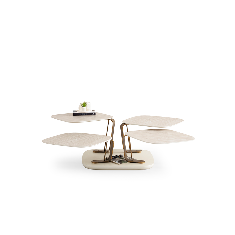 Bentley Traverten Center Table – Orta Sehpa – Traverten Kaplama