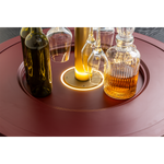 Barista Orta Sehpa Bordo