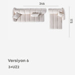 Orlando Puzzle Köşe Takımı